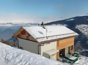 A luxurious 12 person chalet with superb view